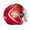 NOLAN-N21-VISOR-PLAYA-Rosso-Opaco-Dietro